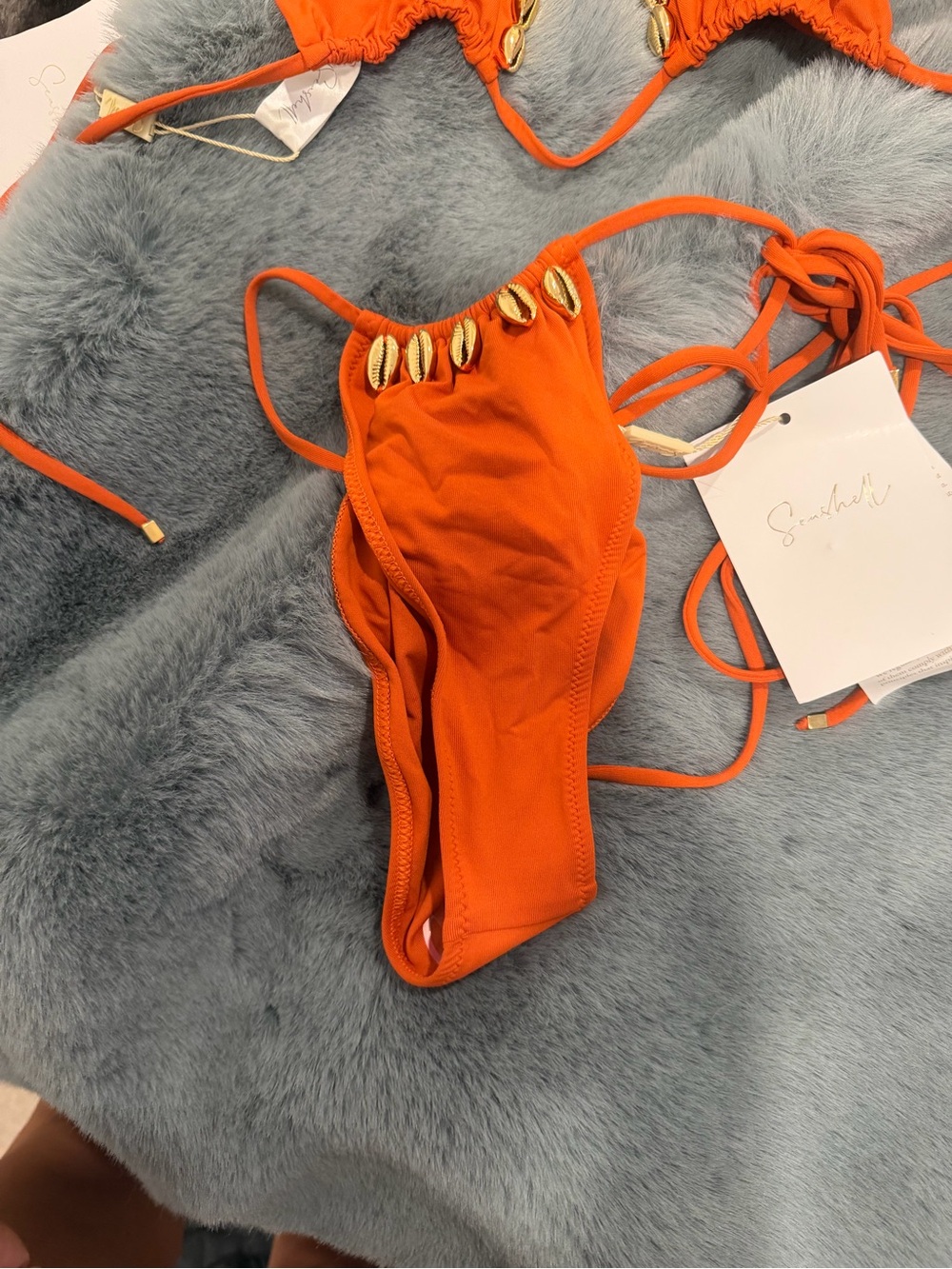 Seashell Triangle Bikini Set - Picture 2 of 4